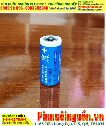 Sonnecell SL-561; Pin nuôi nguồn Sonnecell SL-561 lithium 3.6v 2/3AA 1500mAh _xuất xứ Đức