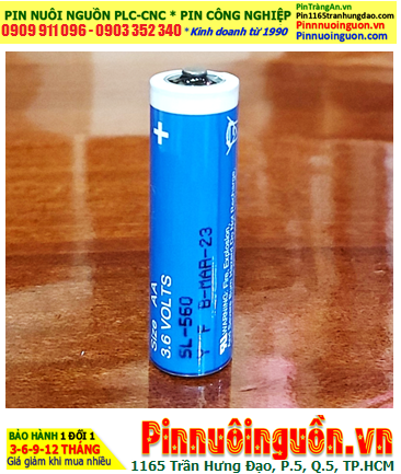 Sonnecell SL-560, Pin nuôi nguồn PLC Sonnecell SL-560 lithium 3.6v AA 1800mAh chính hãng /Xuất xứ ĐỨC