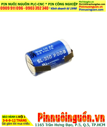 Pin Sonnecell SL-350; Pin SL-350; Pin nuôi nguồn PLC Sonnecell SL-350 lithium 3.6v 1/2AA 1000mAh _Xuất xứ Đức