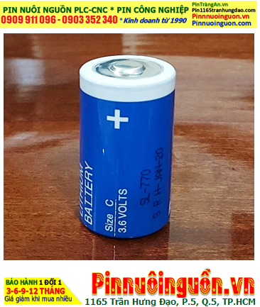 Pin SL-770; Pin Sonnecell SL-770; Pin nuôi nguồn Sonnecell SL-770 lithium 3.6v C 7200mAh _Xuất xứ Pháp