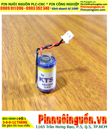Pin lập trình DELTA KTS ER14250 Pin nuôi nguồn KTS ER14250 lithium 3.6V 1/2AA 1200mAh chính hãng