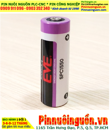 EVE SPC1550, Pin tụ điện siêu xung EVE Super Pulse Lithium SPC1550 Ion Lithium chính hãng