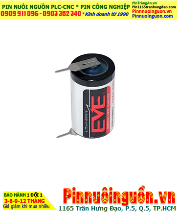 EVE ER14250 (chân thép nhọn), Pin nuôi nguồn EVE ER14250 lithium 3.6v 1200mAh 1/2A chính hãng