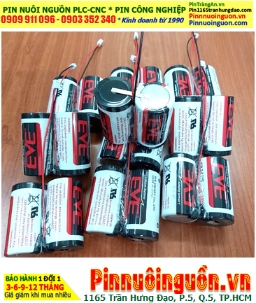 EVE ER34615; Pin nuôi nguồn EVE ER34615 lithium 3.6v 38000mAh (ghép đôi 2viên)