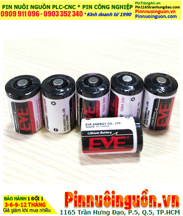 Pin ER14250 _Pin EVE ER14250; Pin nuôi nguồn EVE ER14250 lithium 3.6v 1/2AA 1200mAh chính hãng