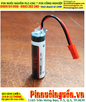 EVE ER14505 (JST-2P); Pin nuôi nguồn EVE ER14505 lithium 3.6v AA 2600mAh chính hãng