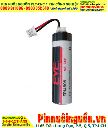 Pin ER14505 _Pin EVE ER14505; Pin nuôi nguồn EVE ER14505 lithium 3.6v AA 2600mAh (zắc cắm trắng)