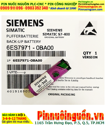Siemens SL-360; Pin nuôi nguồn Siemens SL-360 lithium 3.6v AA 2400mAh chính hãng _Xuất xứ ĐỨC