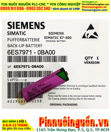 Pin Siemens S7-400; Pin S7-400; Pin nuôi nguồn PLC Siemens S7-400 lithium 3.6v AA 2400mAh _Xuất xứ Israel