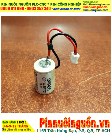 Omron CP1W-BAT01; Pin nuôi nguồn Omron CP1W-BAT01 lithium 3v 1/2AA chính hãng /Xuất xứ NHẬT