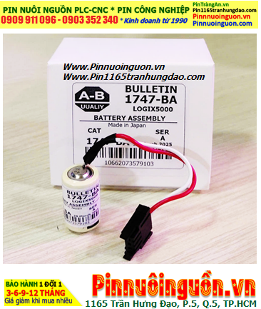 Allen Bradley AB 1747-BA; Pin nuôi nguồn Allen Bradley AB 1747-BA _Xuất xứ Nhật