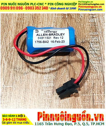 Allen Bradley AB 1756-BA2; Pin nuôi nguồn Allen Bradley AB 1756-BA2 Lithium 3V, Xuất xứ NHẬT