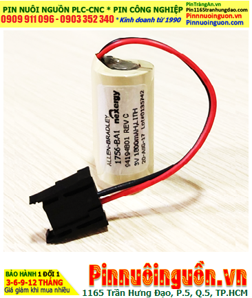 Allen Bradley 1756-BA1; Pin nuôi nguồn Allen Bradley AB 1756-BA1 lithium 3v _Made in Japan
