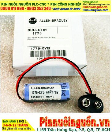 Allen Bradley AB 1770-XYB; Pin nuôi nguồn Allen Bradley AB 1770-XYB chính hãng, Xuất xứ NHẬT
