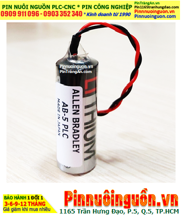 Allen Bradley AB-5 PLC; Pin nuôi nguồn Allen Bradley AB-5 PLC chính hãng _Xuất xứ NHẬT