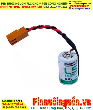 YASKAWA 34-369636-00; Pin nuôi nguồn YASKAWA 3.6v 1/2AA 1200mAh (Xuất xứ Pháp)