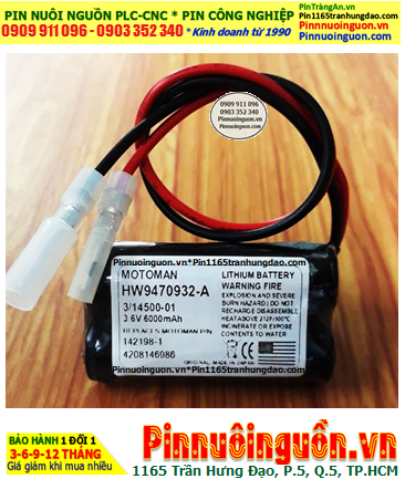 Pin HW9470932; Pin nuôi nguồn Yaskawa HW9470932 chính hãng _Xuất xứ Nhật