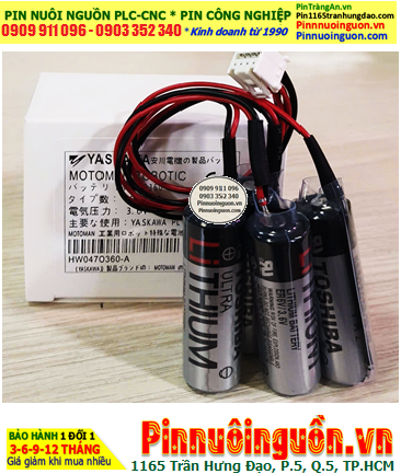 Yaskawa HW0470360-A; Pin Yaskawa Motoman HW0470360-A 8000mAh 3.6v chính hãng /Xuất xứ NHẬT