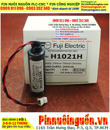 FUJI H1021H, Pin nuôi nguồn PLC FUJI H1021H litihium 3.6v chính hãng, Xuất xứ NHẬT