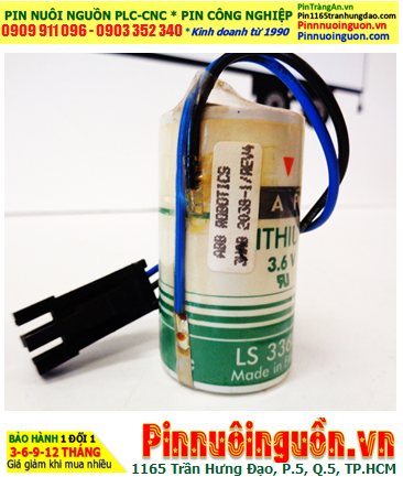 ABB Robot 3HAB2038-1; Pin nuôi nguồn ABB Robot 3HAB2038-1 lithium 3.6v 17000mAh /Xuất xứ PHÁP