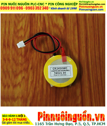 ABB 1SAPA180300R001, Pin nuôi nguồn ABB 1SAPA180300R001 lithium 3v chính hãng