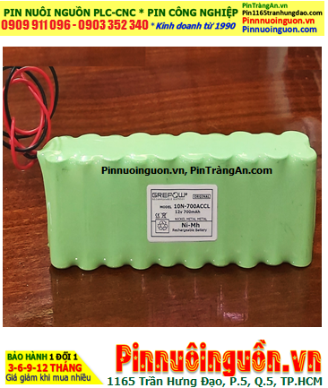Yamaha 10N-700ACCL; Pin nuôi nguồn Yamaha 10N-700ACCL (GREPOW 12v-700mAh) chính hãng