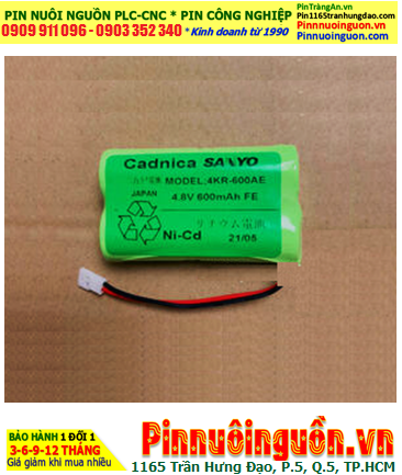 Yamaha 4KR-600AE, Pin nuôi nguồn Yamaha 4KR-600AE (4.8v 6000mAh) chính hãng /Xuất xứ NHẬT