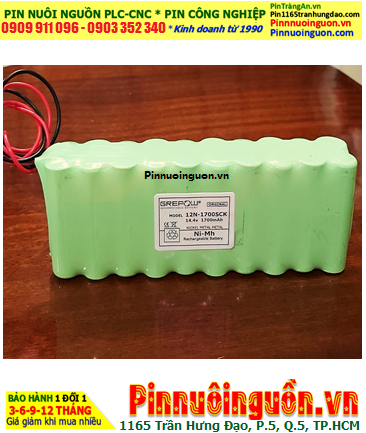 Sanyo Cadnica 12N-1700SCK, Pin nuôi nguồn Yamaha 12N-1700SCR (14.4v 1700mAh) /Xuất xứ NHẬT