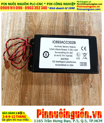 Fanuc IC693ACC302A; Pin nuôi nguồn Fanuc IC693ACC302A  (Orginal nguyên vỏ hộp) _Xuất xứ Nhật