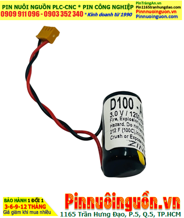 FANUC D100-AB10; Pin Fanuc D100-AB10-EX2040-PBAT-D100 PLC chính hãng, Xuất xứ NHẬT