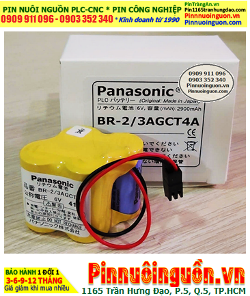 Fanuc BR-2/3A4F, Pin nuôi nguồn Fanuc BR-2/3A4F lithium 6.0v 2900mAh chính hãng, Xuất xứ Nhật