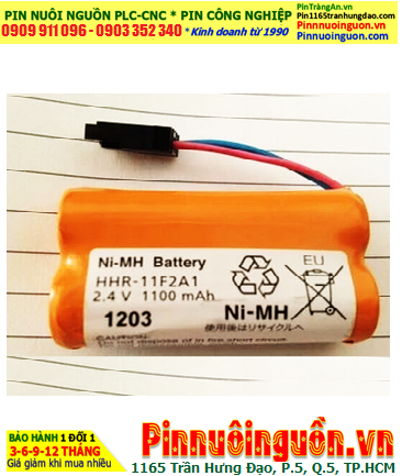 Yokogawa HHR-11F2A1; Pin sạc NiMh 2.4v 1100mAh nuôi nguồn Yokogawa HHR-11F2A1 _Xuất xứ Nhật