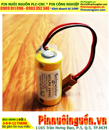 Schneider  WILPA1949C _Pin nuôi nguồn  SchneiderWILPA1949C lithium 3.0v 1200mAh, Xuất xứ NHẬT