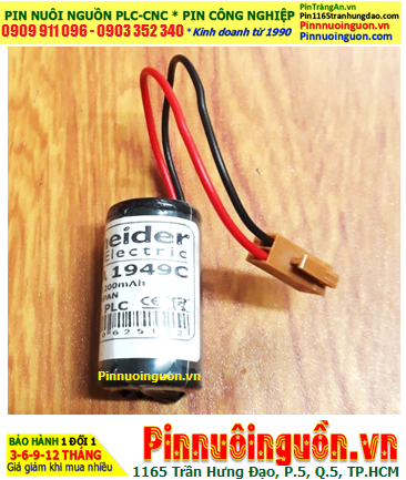 Schneider WILPA1949C, Pin nuôi nguồn SchneiderWILPA1949C lithium 3V chính hãng, Xuất xứ NHẬT