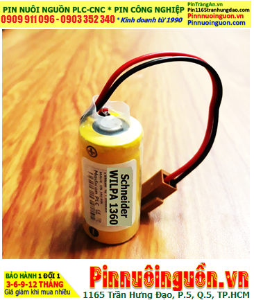 Schneider WILPA 1360; Pin nuôi nguồn Schneider WILPA 1360 lithium 3v chính hãng, Xuất xứ Nhật