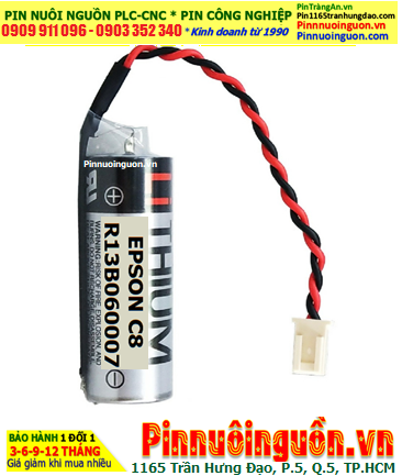 EPSON R13B0060007 _Pin nuôi nguồn PLC EPSON R13B0060007  lithium 3.6v 2700mAh _Made in Japan
