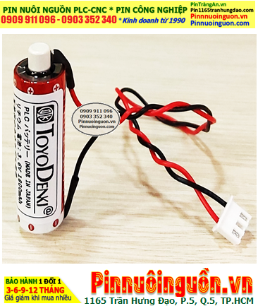 Toyo Denki ER6C-TOY _Pin nuôi nguồn Toyo ER6C-TOY lithium 3.6v 2000mAh chính hãng, Xuất xứ Nhật