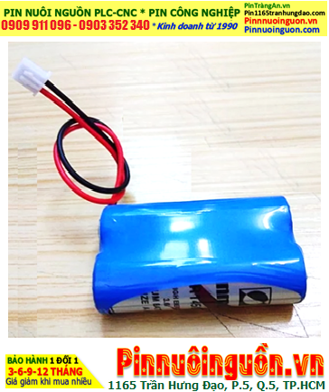 Pin đồng hồ nước Sunmoon 2ER14505 lithium 3.6v AA 5200mAh chính hãng (2 VIÊN GHÉP ĐÔI)