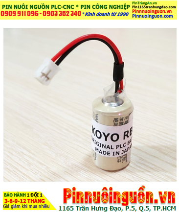 Pin nuôi nguồn Koyo DL230, DL240, D2-230, D2-240 CPU Controller lithium 3V 1/2AA 950mAh _xuất xứ Nhật