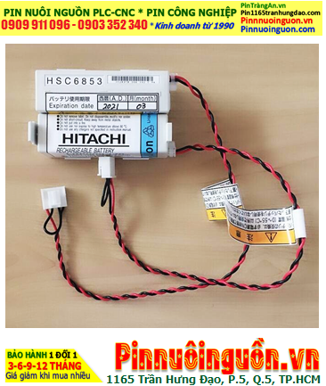 HITACHI HSC6853-TYPE HDC4990 Pin nuôi nguồn HITACHI HSC6853-TYPE HDC4990 /Nhận thay ruột pin mới