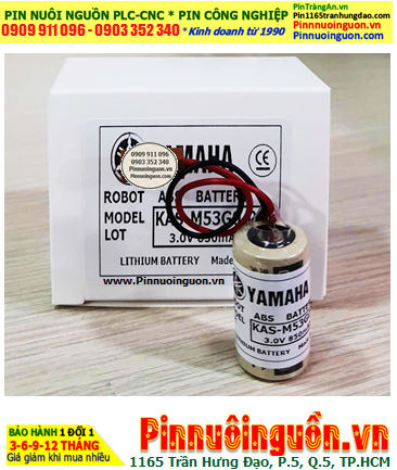 Yamaha KAS-M53G0-02-2, Pin nuôi nguồn KAS-M53G0-02-2 lithium 3.0V chính hãng _Made in Japan