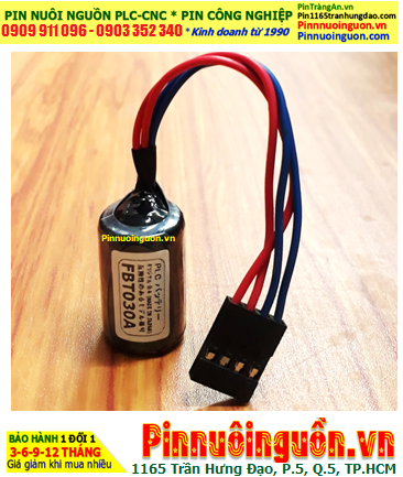 Pin Toshiba ER3V _Pin ER3V; Pin nuôi nguồn PLC Toshiba ER3V lithium 3.6v 1/2AA 1100mAh _Xuất xứ Nhật