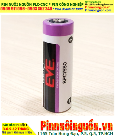 EVE SPC1550, Pin tụ điện siêu xung EVE Super Pulse Lithium SPC1550 Ion Lithium chính hãng