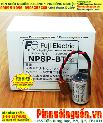 Pin NP8P-BT; Pin FUJI NP8P-BT; Pin nuôi nguồn FUJI NP8P-BT lithium 3.6v 1/2AA 1000mAh _Xuất xứ Nhật