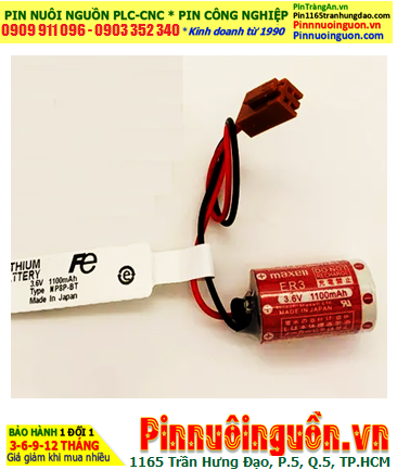 Pin NP8P-BT; Pin FUJI NP8P-BT; Pin nuôi nguồn FUJI NP8P-BT lithium 3.6v 1/2AA 1000mAh _Xuất xứ Nhật