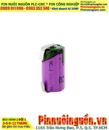 Pin Tadiran TL-2150; Pin nuôi nguồn PLC Tadiran TL-2150 lithium 3.6v 1/2AA 1000mAh _Xuất xứ Israel