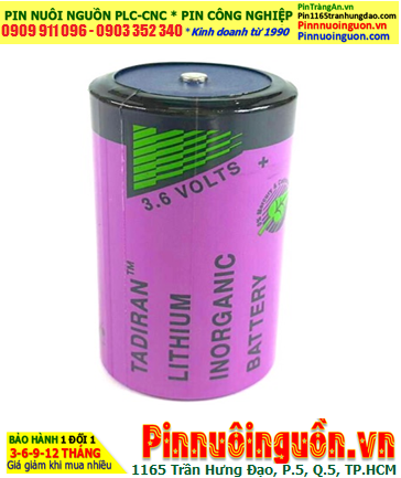 Tadiran TLH-5930 Lithium 3.6V size D Battery for PLC-CNC  | In stock now