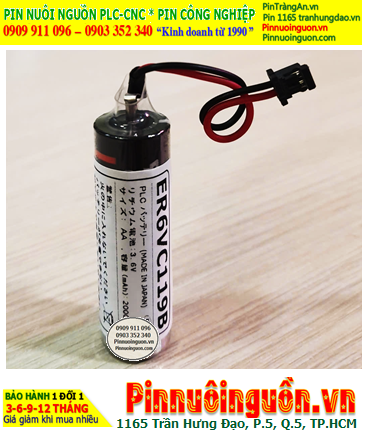 MITSUBISHI ER6VC119B Lithium 3.V Battery for PLC-CNC | In stock now