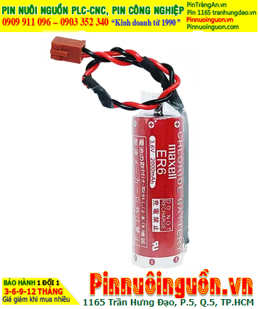 Maxell ER6 Lithium 3.6V Battery for PLC-CNC | In stock now