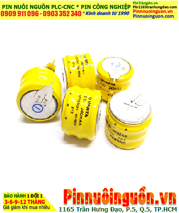 Varta 3V/250H (NiMh 3.6v 250mAh Rechargeable Battery) _Made in Germany